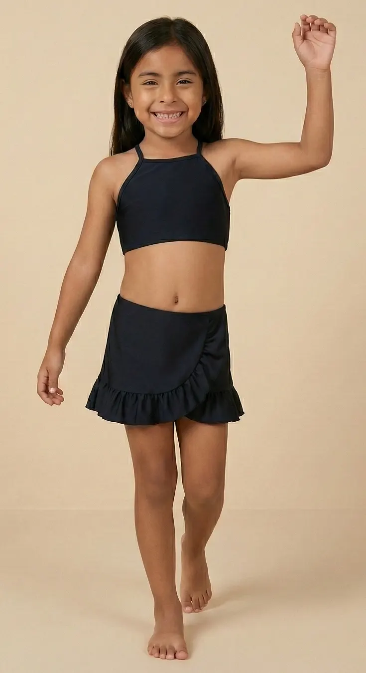TRAJE DE BAÑO NIÑA 3 PIEZAS