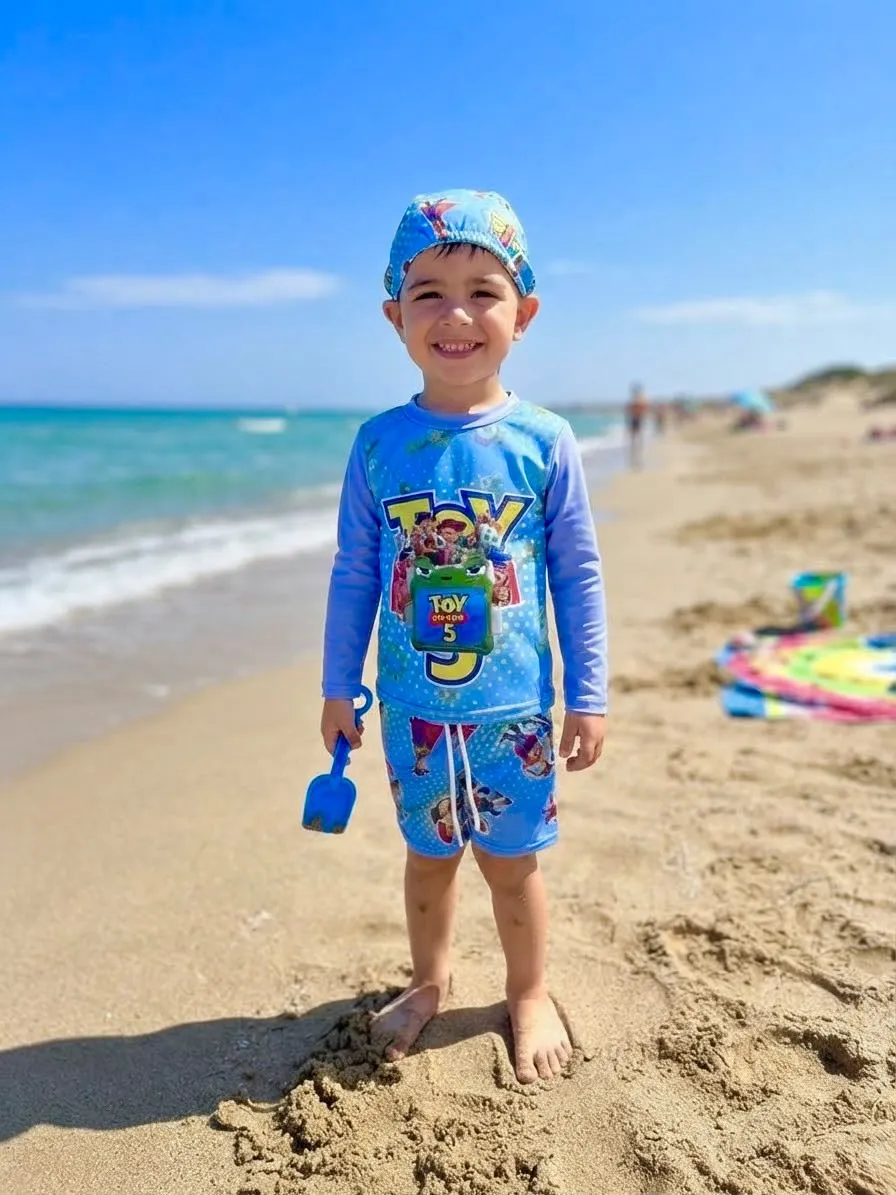 Traje de baño niño 6-8